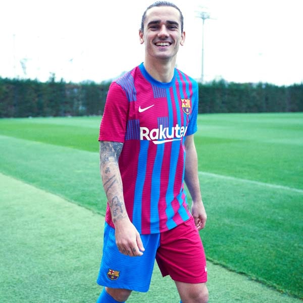 Nike Launch Barcelona 21/22 Home Shirt - SoccerBible