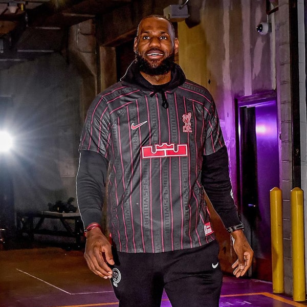 Lebron James Debuts New Collaborative LFC Collection - SoccerBible