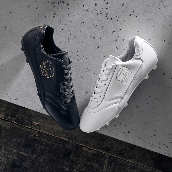 Pantofola d'Oro Drop The Classic In Black And White - SoccerBible