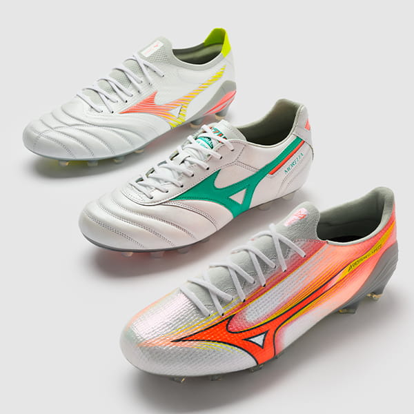 Mizuno Drop the Prism White Pack for the World Cup and the New