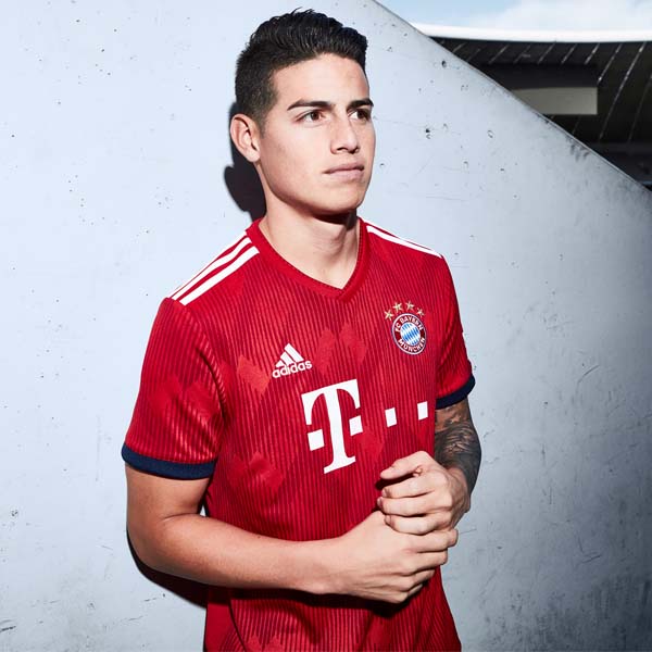 adidas Launch Bayern Munich 18/19 Home Shirt - SoccerBible