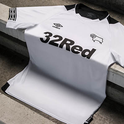 Umbro Launch 18/19 Derby County Home Kit - SoccerBible